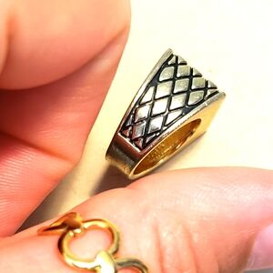 Geometric Pinky Ring Golden